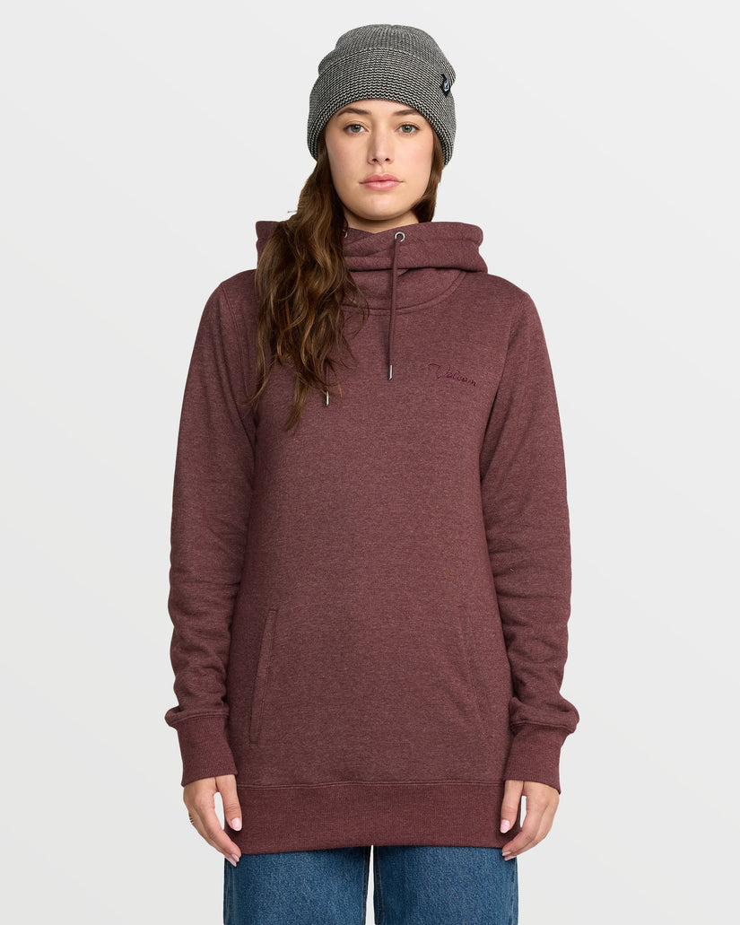 Sweat à capuche Tower Fleece - Oxblood