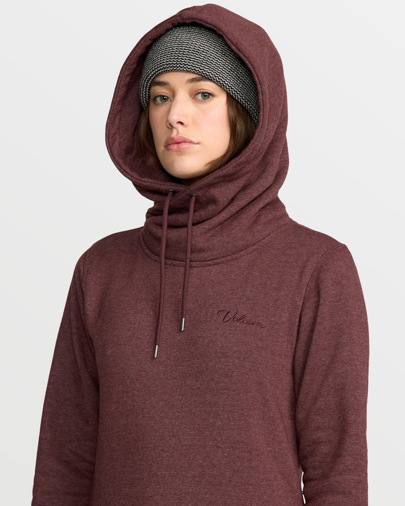Sweat à capuche Tower Fleece - Oxblood