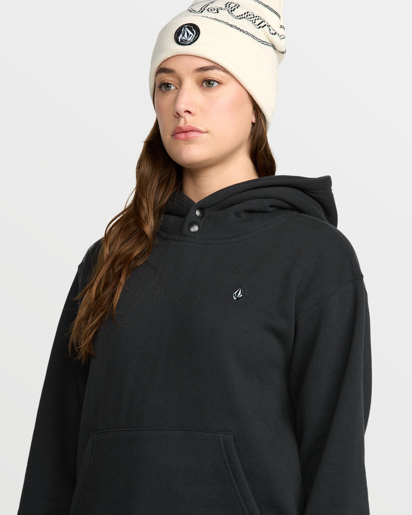 Sweat à capuche Costus Fleece - Black