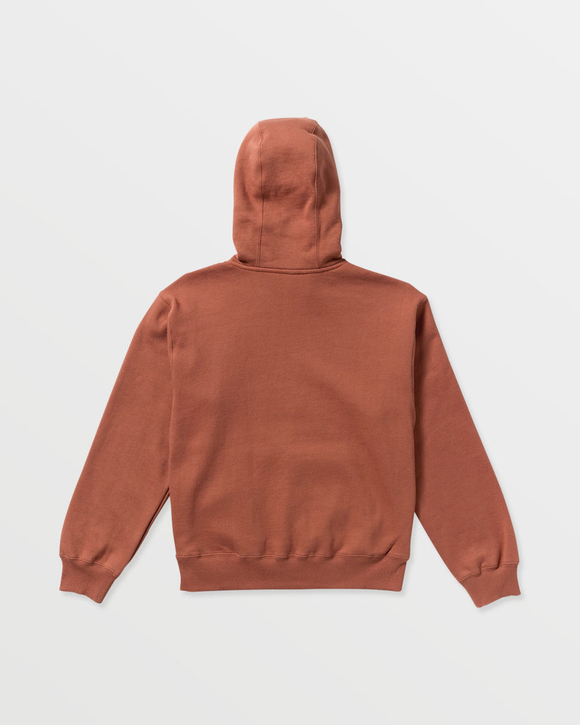 Sweat à capuche Costus Fleece - Henna
