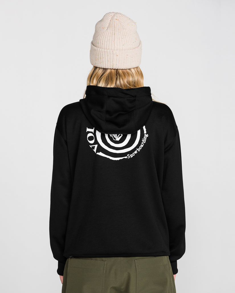Sweat à capuche Riding Hydro - Black
