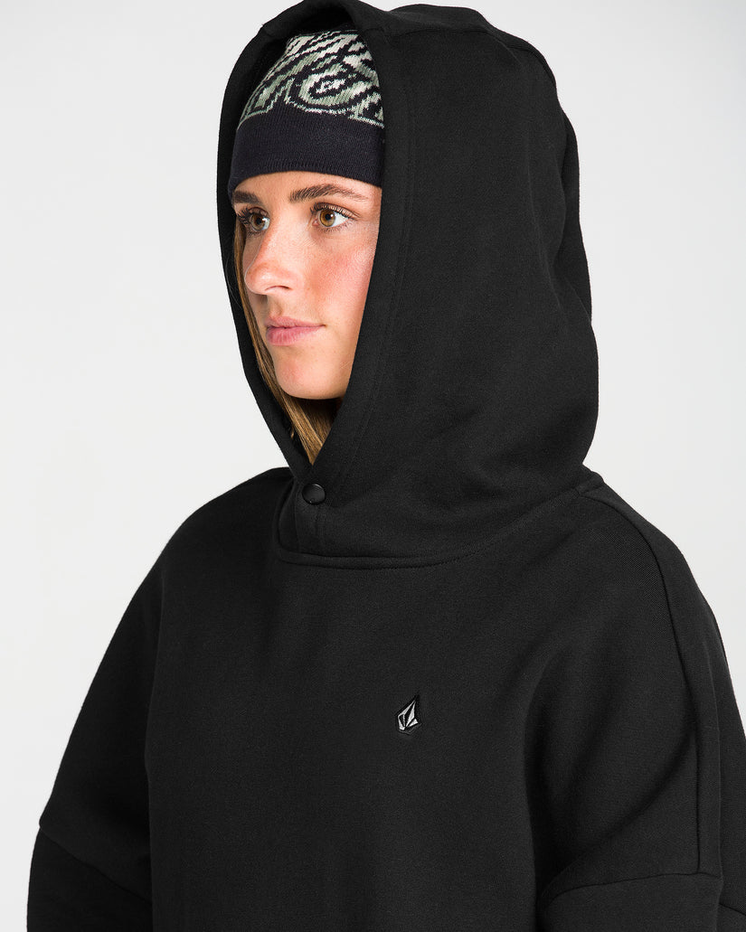 Sweat à capuche Yourfav Baggy - Black