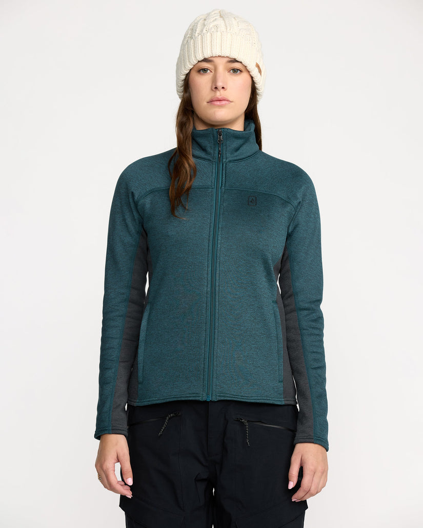 Sweat zippé Frostbyte Fleece - Atlantic Deep