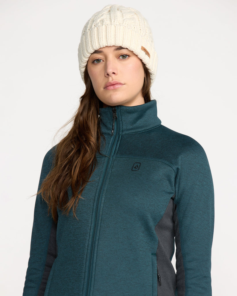 Sweat zippé Frostbyte Fleece - Atlantic Deep