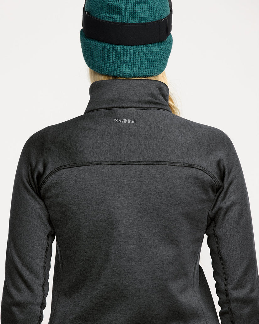 Sweat zippé Frostbyte Fleece - Black
