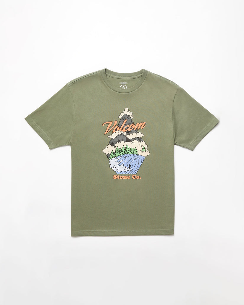 T-shirt Pnw - LIGHT OLIVE - (ENFANT)