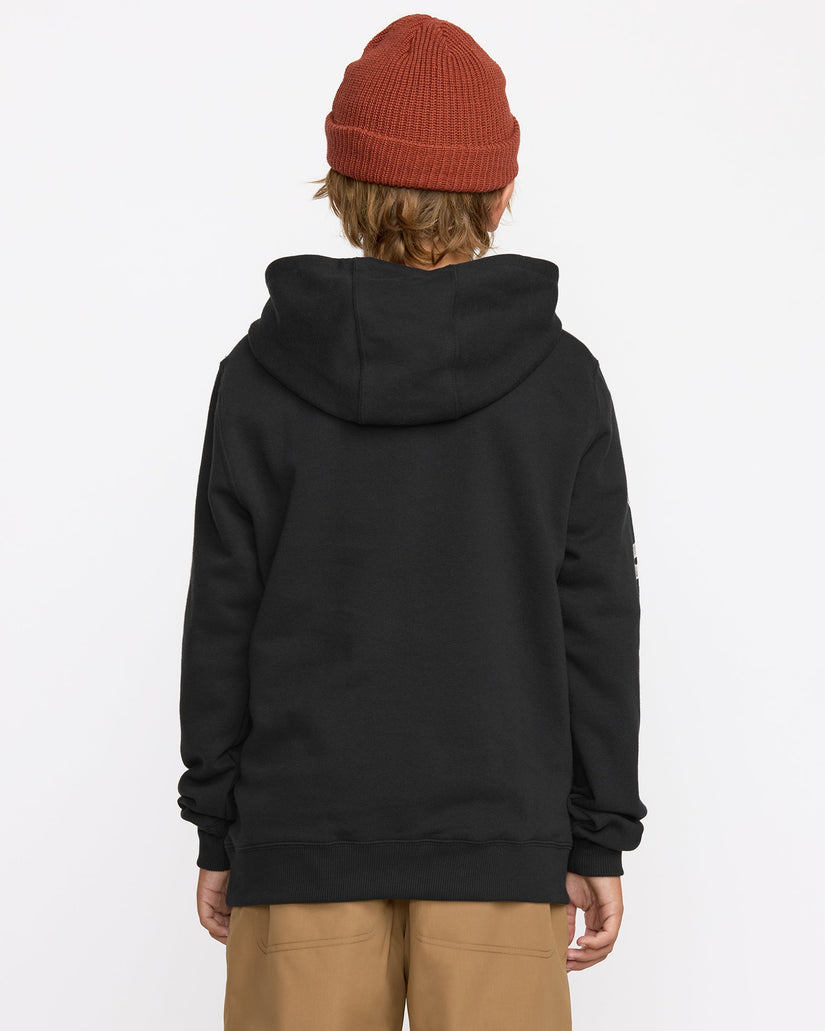 Sweat à capuche Youth Essential - Black