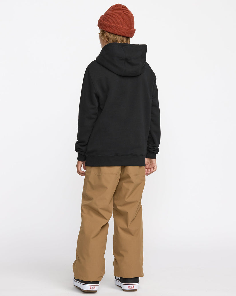 Sweat Volcom Youth Easy Basic – Gris Bruyère – Taille M (10/12 Ans) – Neuf