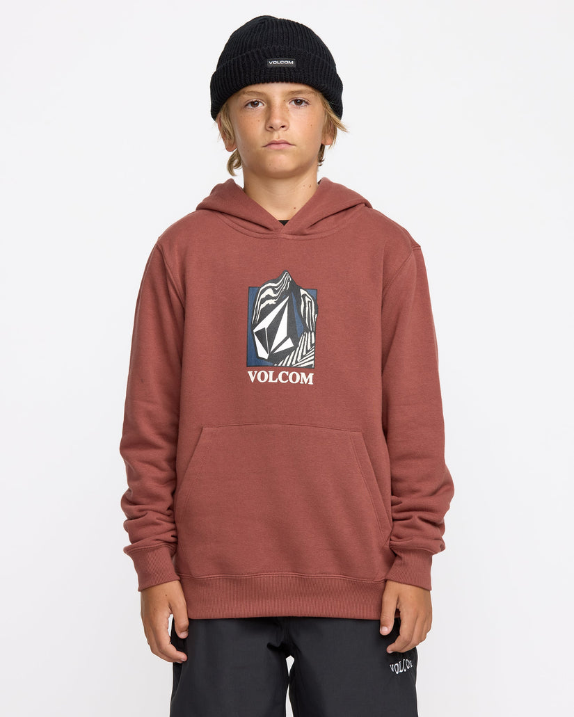 Sweat à capuche Youth Essential - Henna
