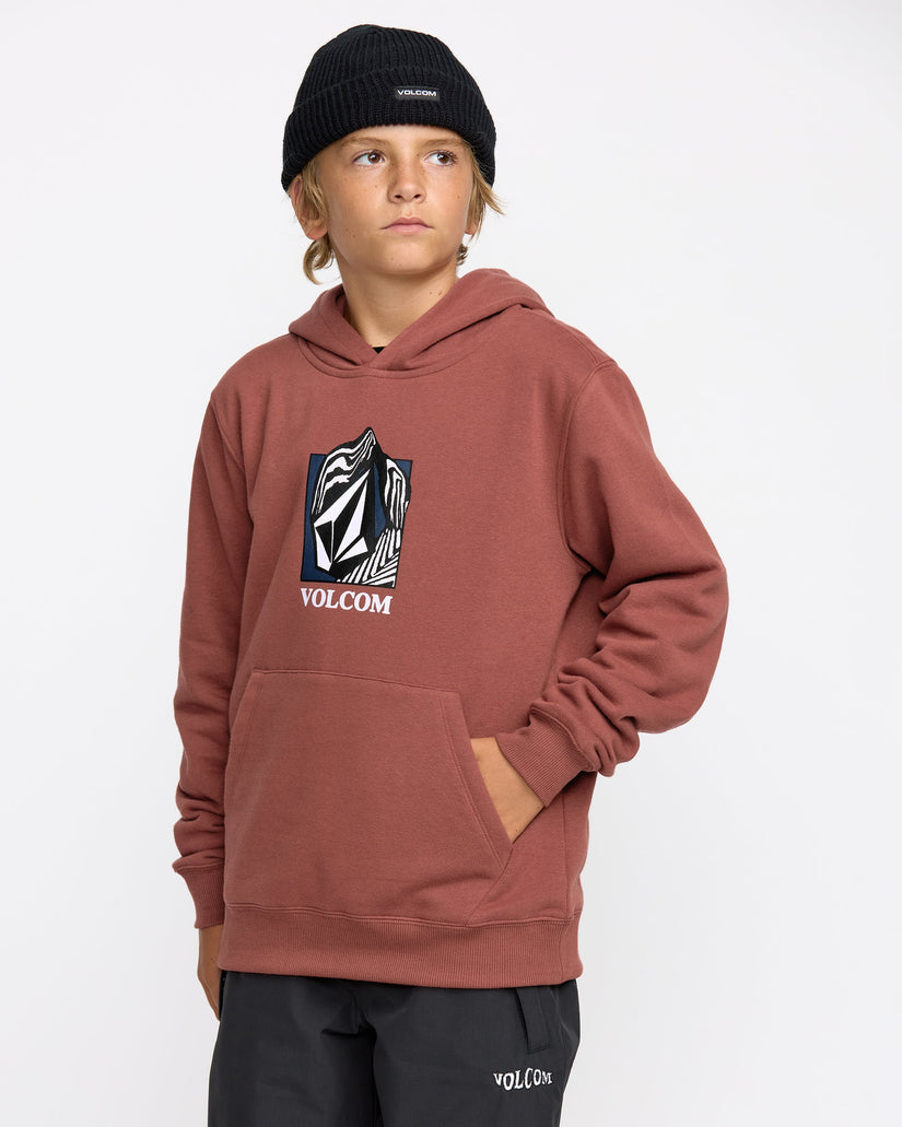 Sweat à capuche Youth Essential - Henna