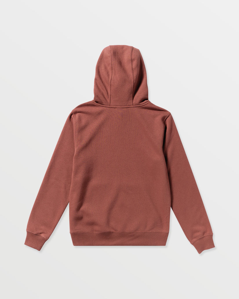 Sweat à capuche Youth Essential - Henna