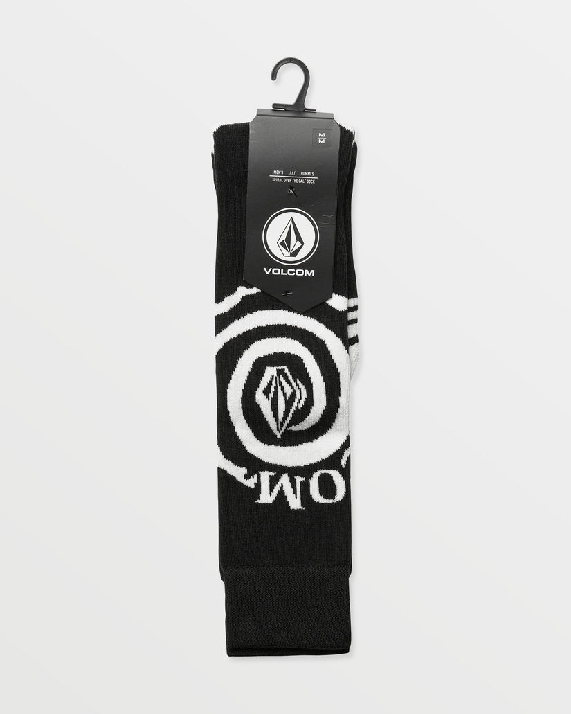 Chaussettes hautes Spiral - Black
