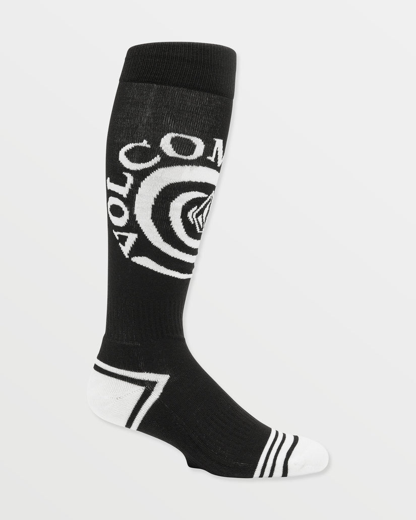 Chaussettes hautes Spiral - Black