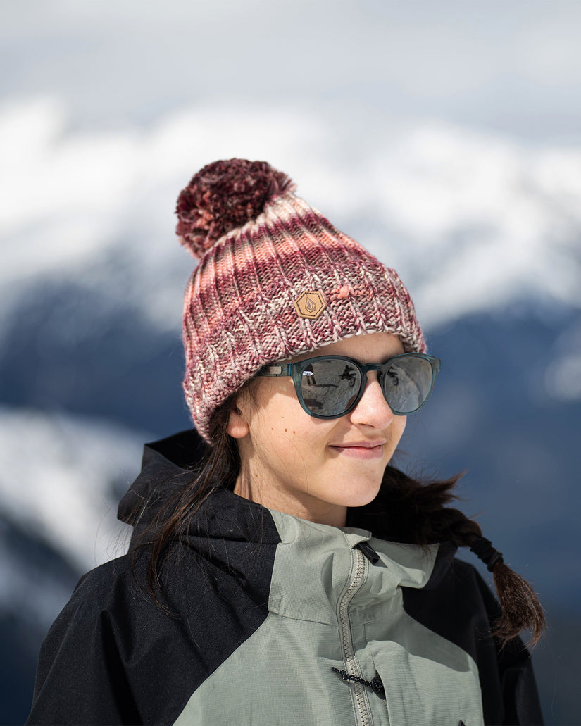 Bonnet V.Co Lyra Bobble - Burgundy