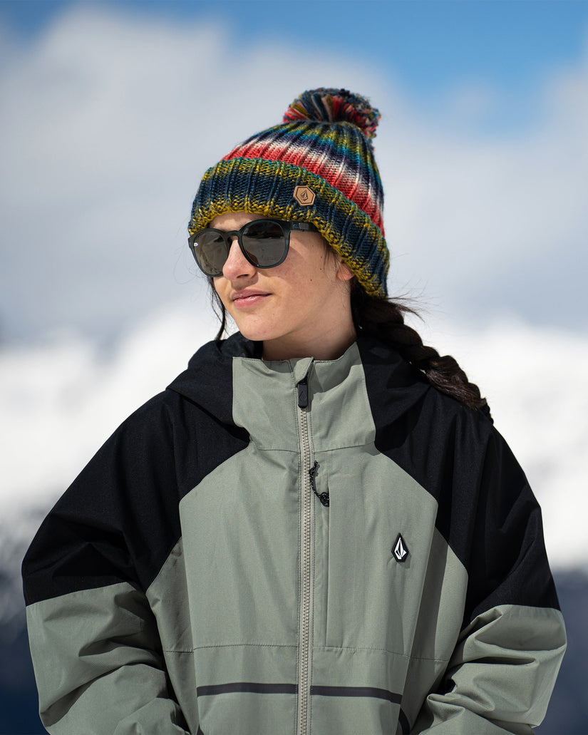 Bonnet V.Co Lyra Bobble - Lichen Green