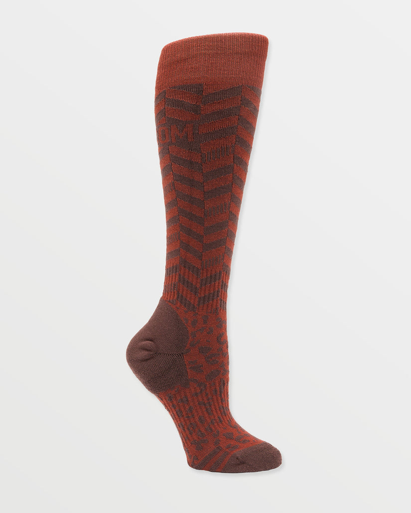 Chaussettes Cheetah Chev Otc - Henna