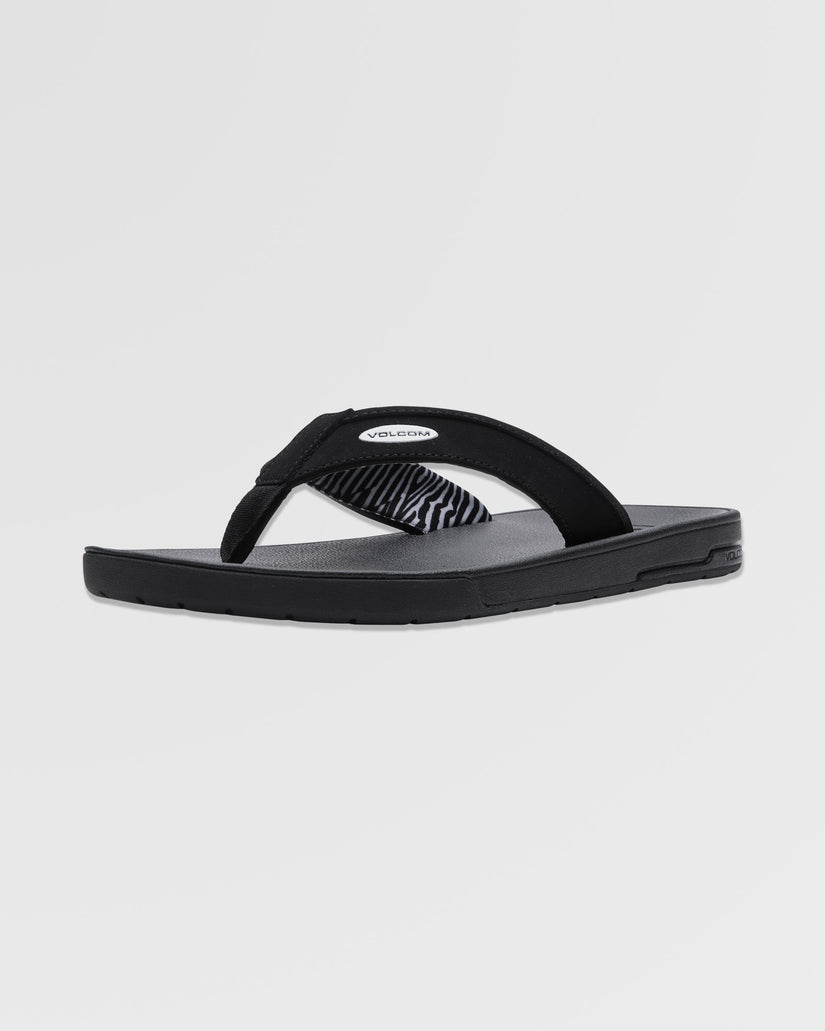 Sandales Jack Robinson - BLACK WHITE