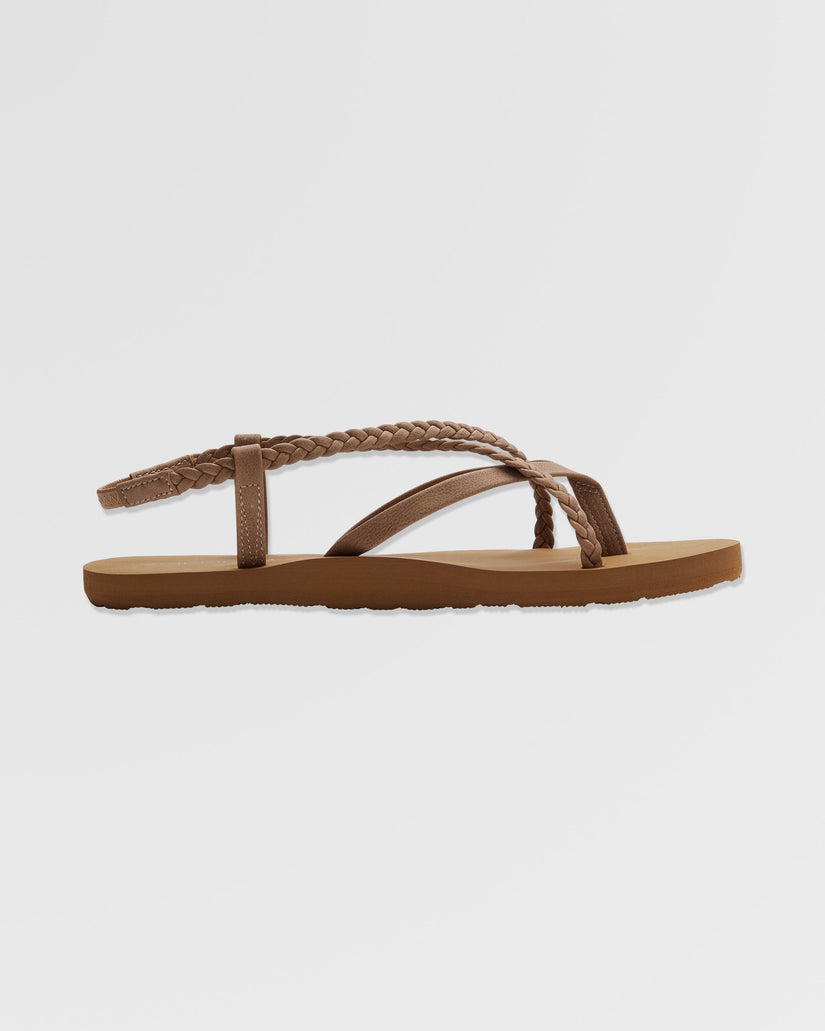 Sandales Thriller - COGNAC