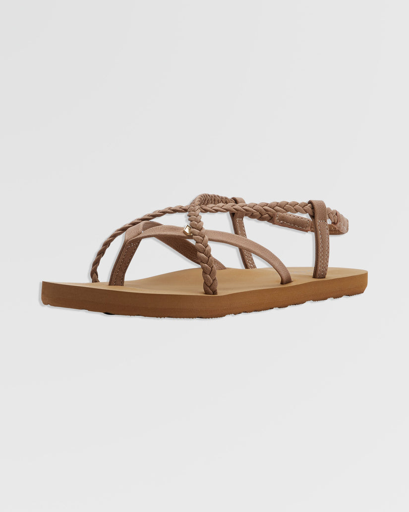 Sandales Thriller - COGNAC