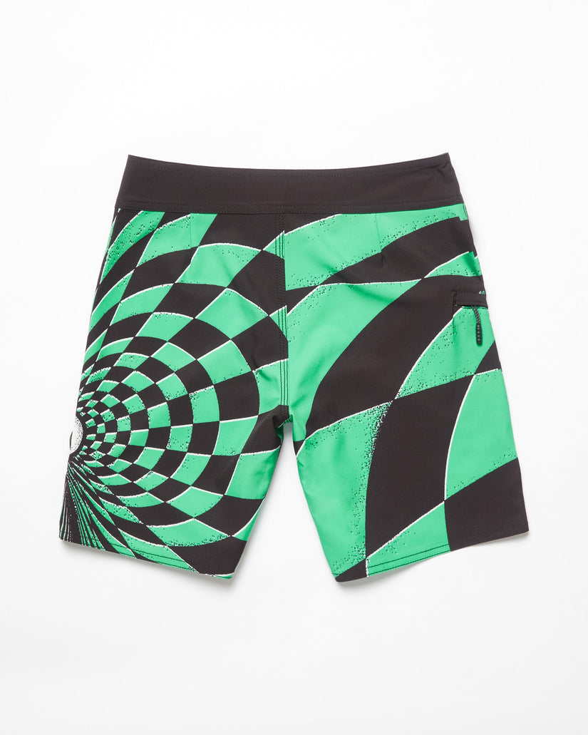 Boardshort Mod Spiral Stone Shield - MINT - (ENFANT)