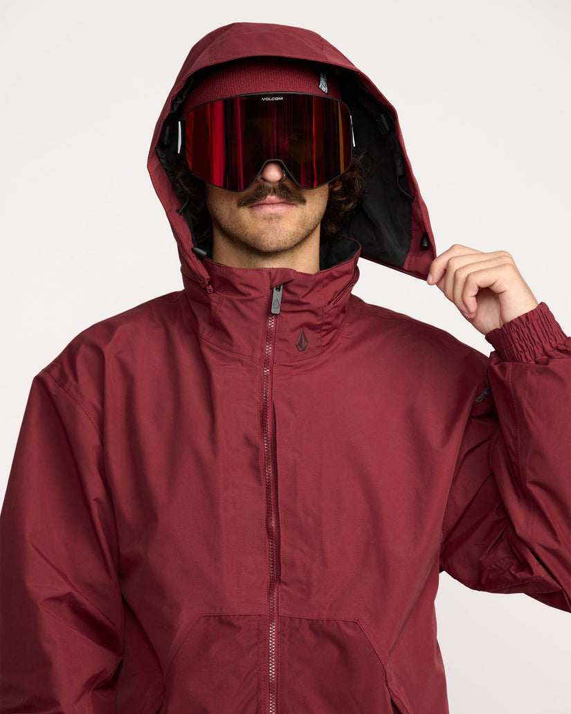Veste Gore-Tex Longo - Burnt Red