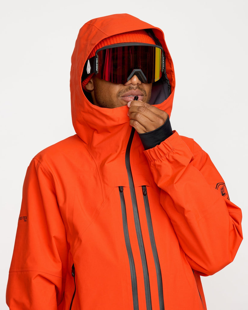 Veste Gore-tex Pro Shell Anyox Guide - Orange Shock