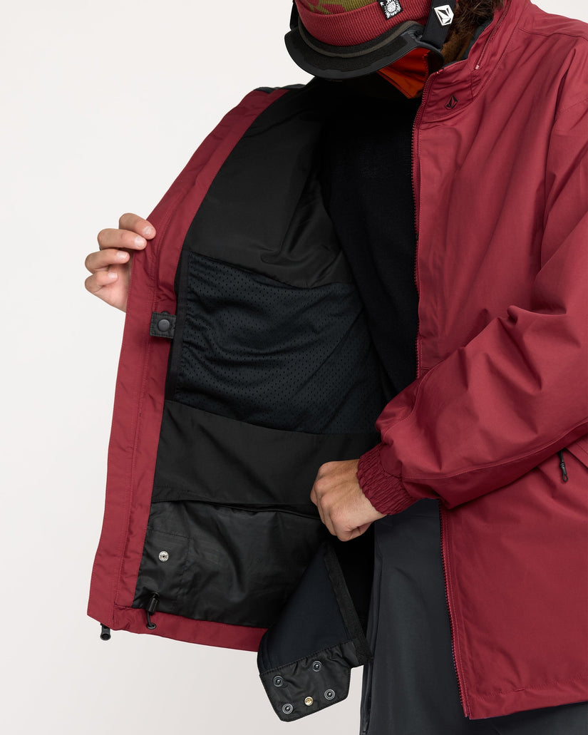 Veste Gore-Tex Longo - Burnt Red