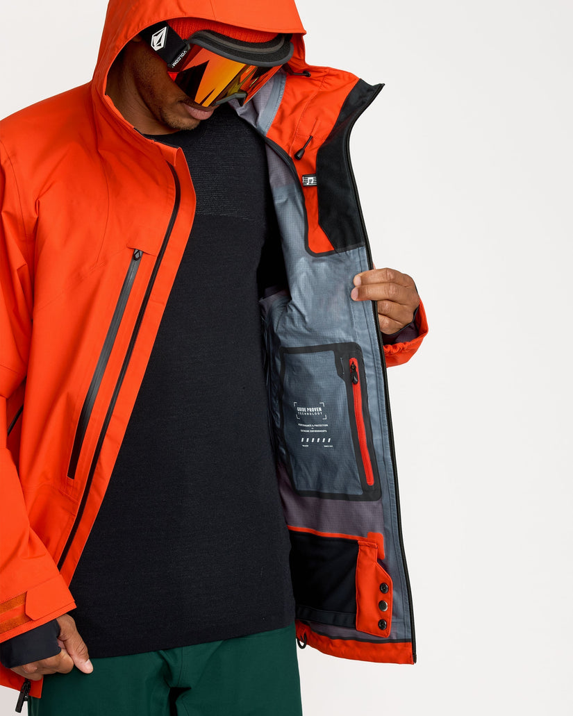 Veste Gore-tex Pro Shell Anyox Guide - Orange Shock