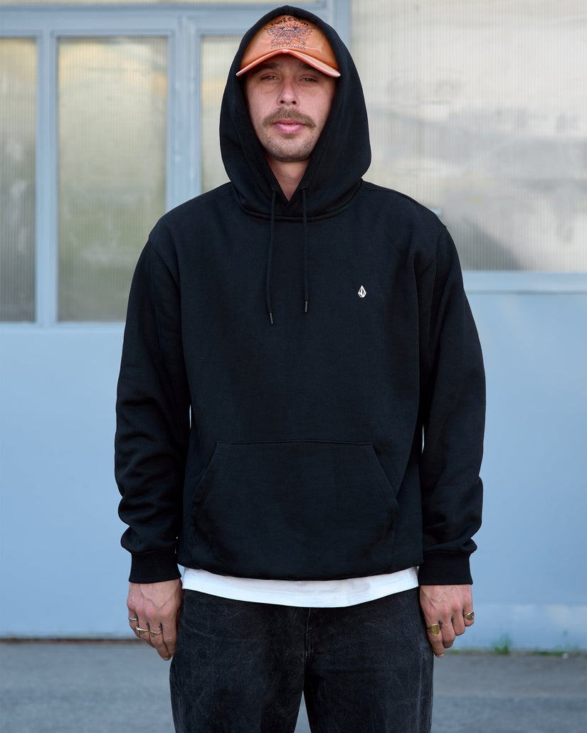 Sweat À Capuche Single Stone - Black