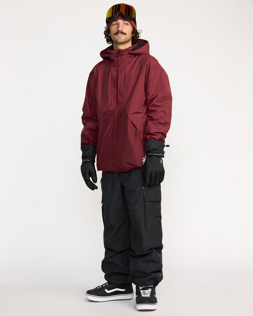Veste Gore-Tex Longo - Burnt Red