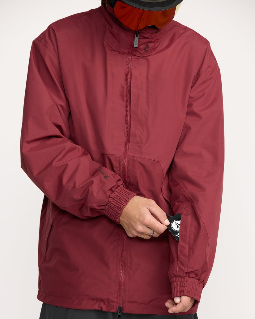 Veste Gore-Tex Longo - Burnt Red