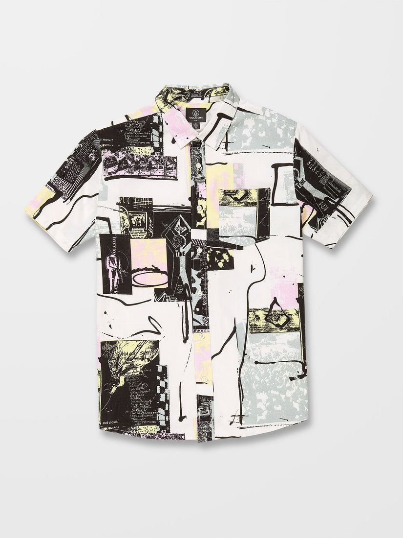 V Entertainment Shirt - WHITECAP GREY (A0412301_WCG) [1]