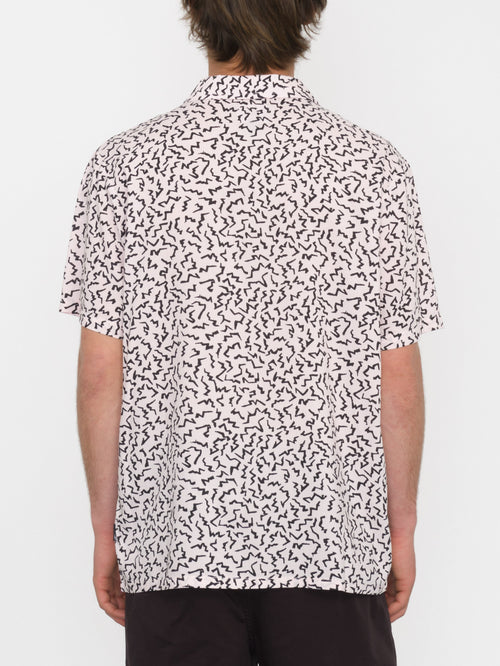 Chemise Volcom Stone Meter Homme Rouge Taille S - Neuf Avec étiquettes