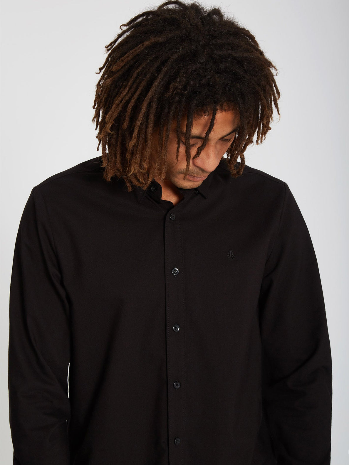 Oxford Stretch Shirt - NEW BLACK (A0511801_NBK) [12]