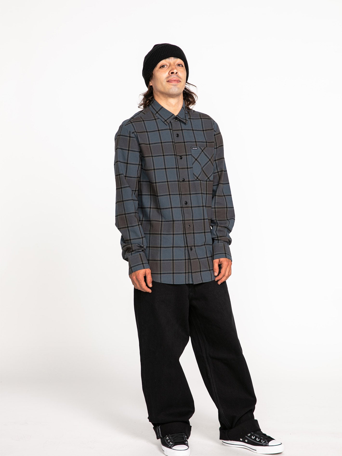Chemise VOLCOM Caden Plaid Military - Breizh Rider