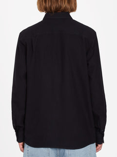 Caden Solid Shirt - BLACK (A0532204_BLK) [B]