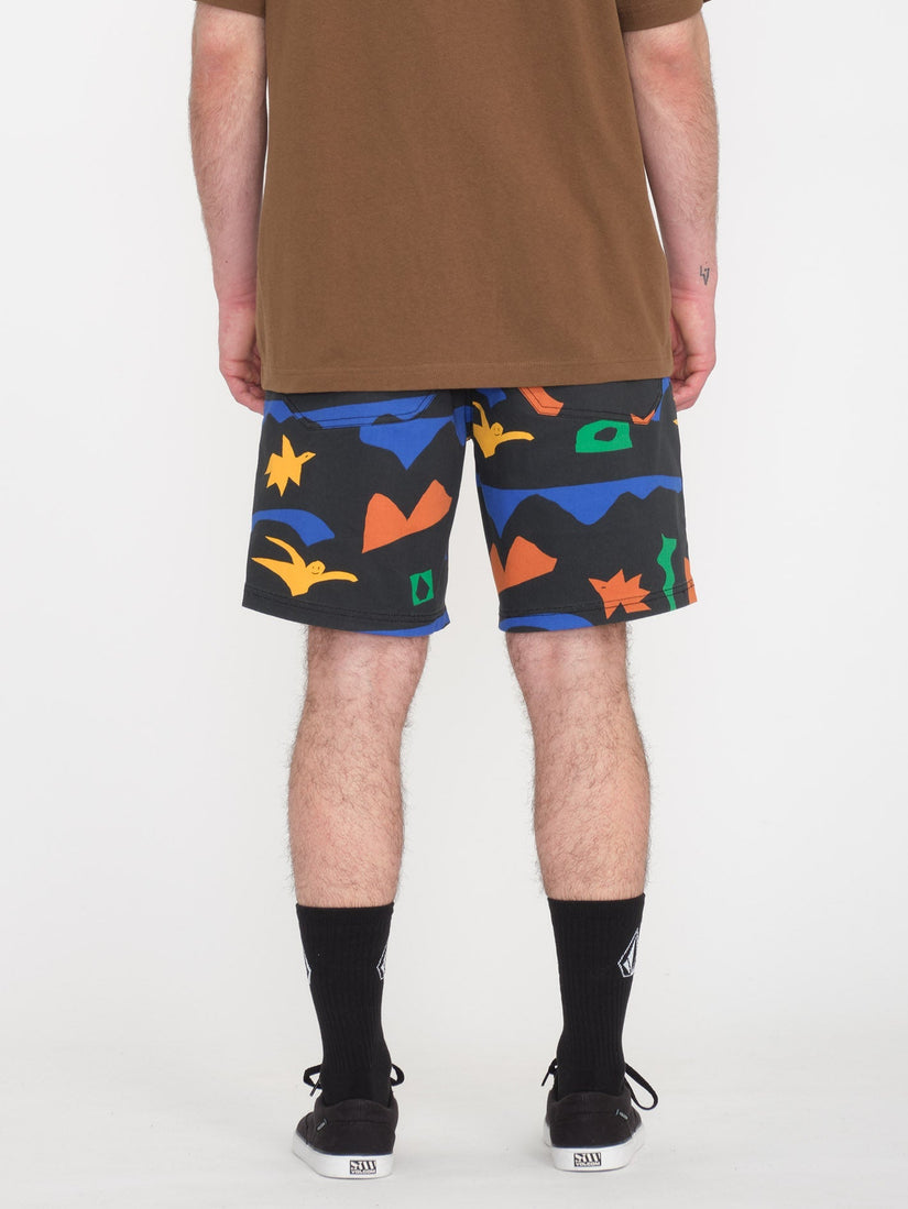 FA ARTHUR LONGO EW SHORT 18 (A1012450_BLK) [B]
