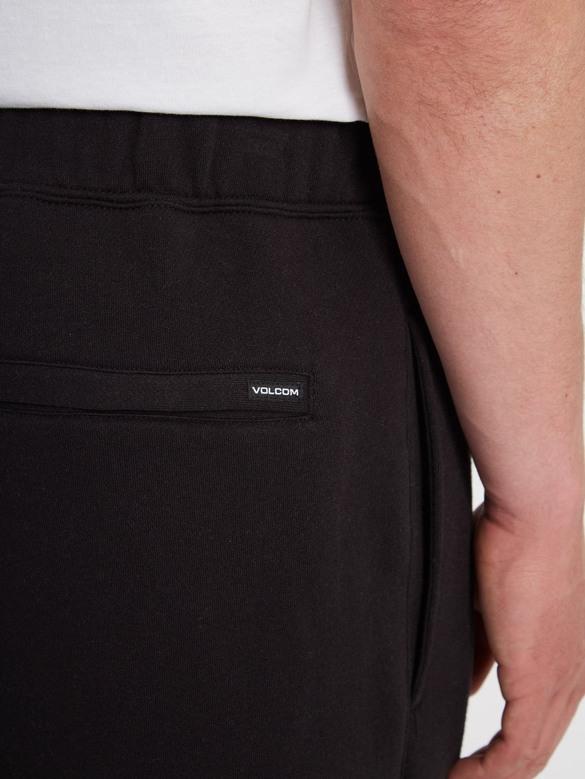 ICONIC STONE FLEECE SHORT (A1032102_BLK) [4]