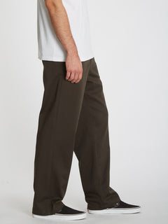 Loose Truck Chino Trousers - RINSED BLACK (A1112202_RIB) [3]