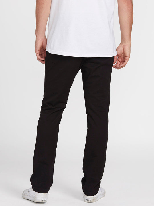 Frickin Slim Chino Trousers - BLACK (A1131601_BLK) [B]