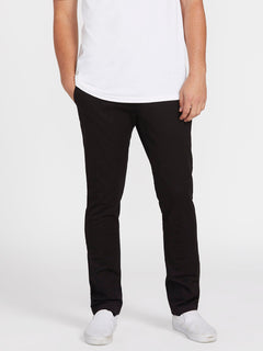 Frickin Slim Chino Trousers - BLACK (A1131601_BLK) [F]