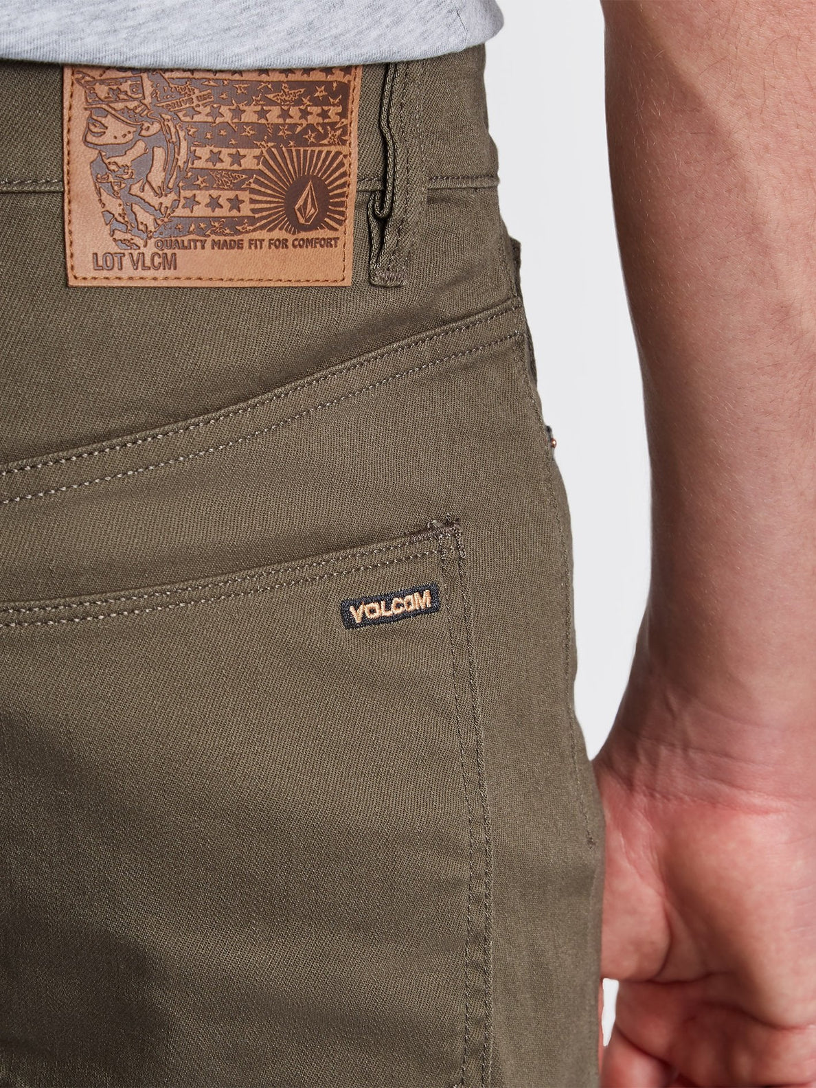 Pantalon Solver 5 Pocket Slub - Tarmac Brown