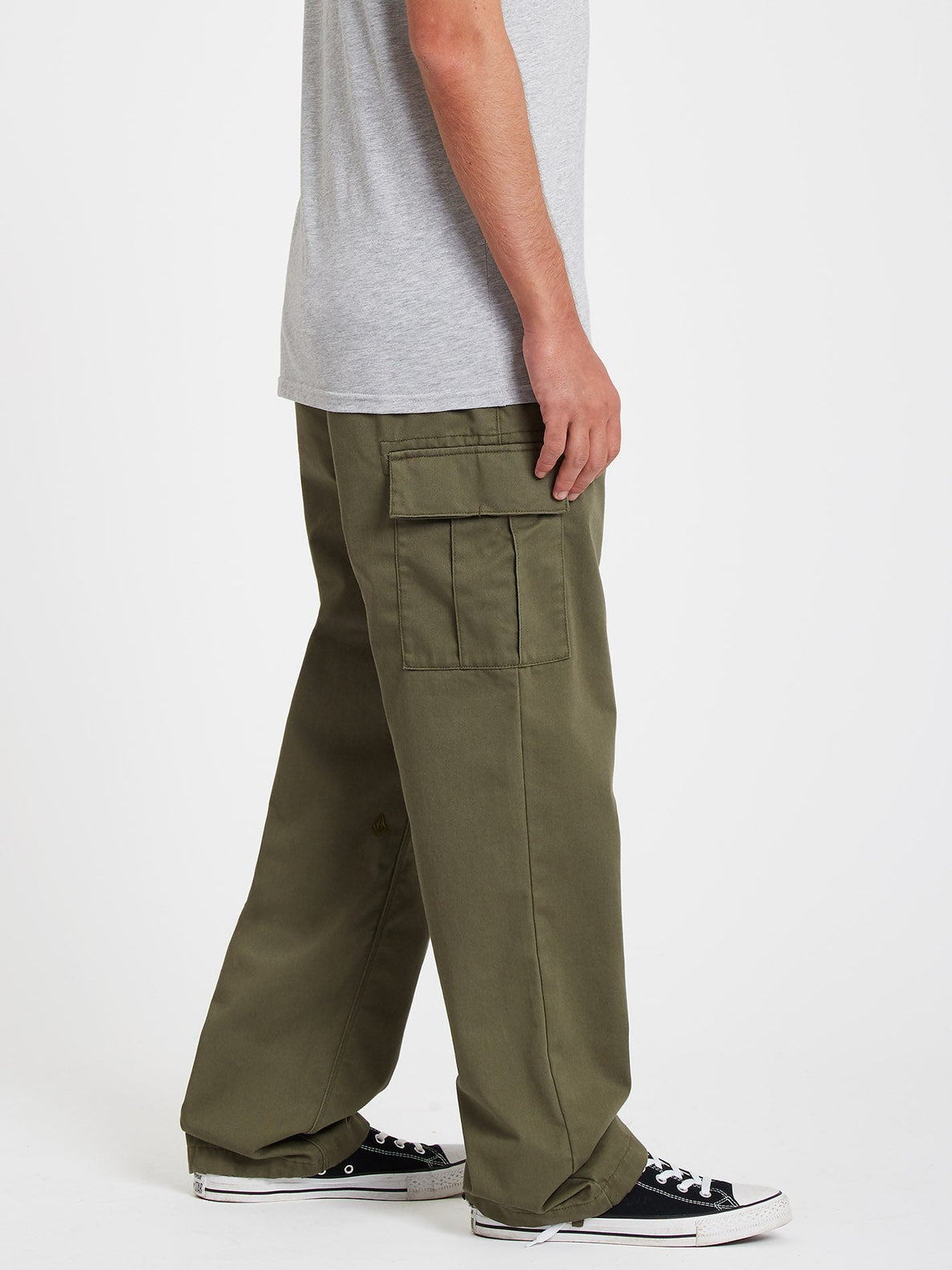 March Cargo Trousers - MILITARY (A1132102_MIL) [3]