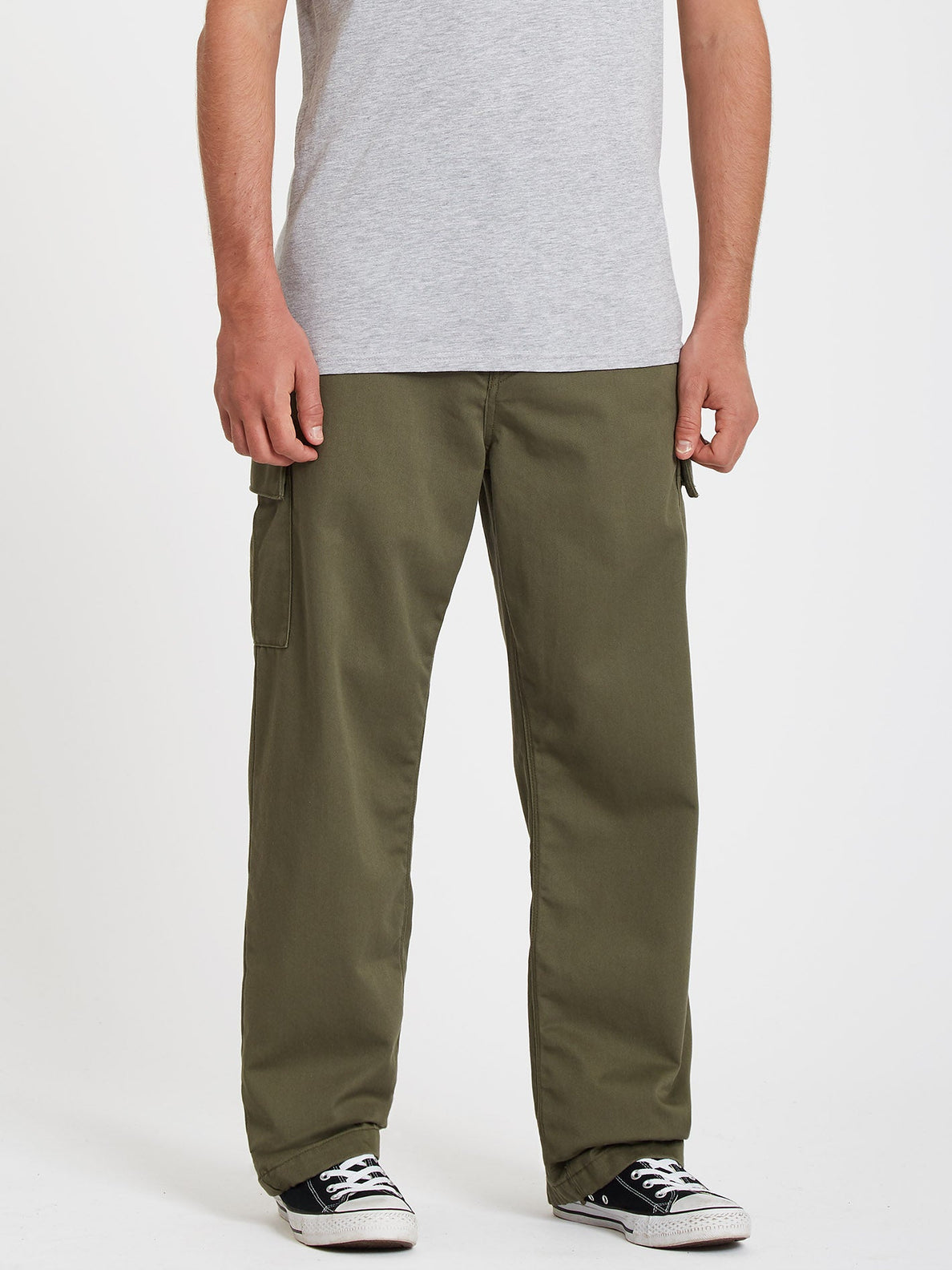 March Cargo Trousers - MILITARY (A1132102_MIL) [F]
