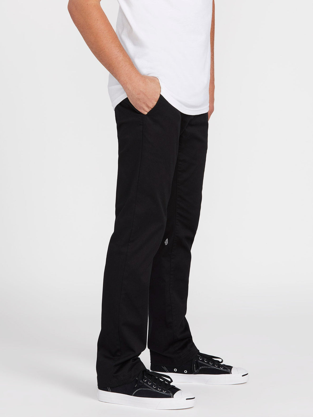 Frickin Modern Stretch Chino Trousers - BLACK (A1132208_BLK) [3]