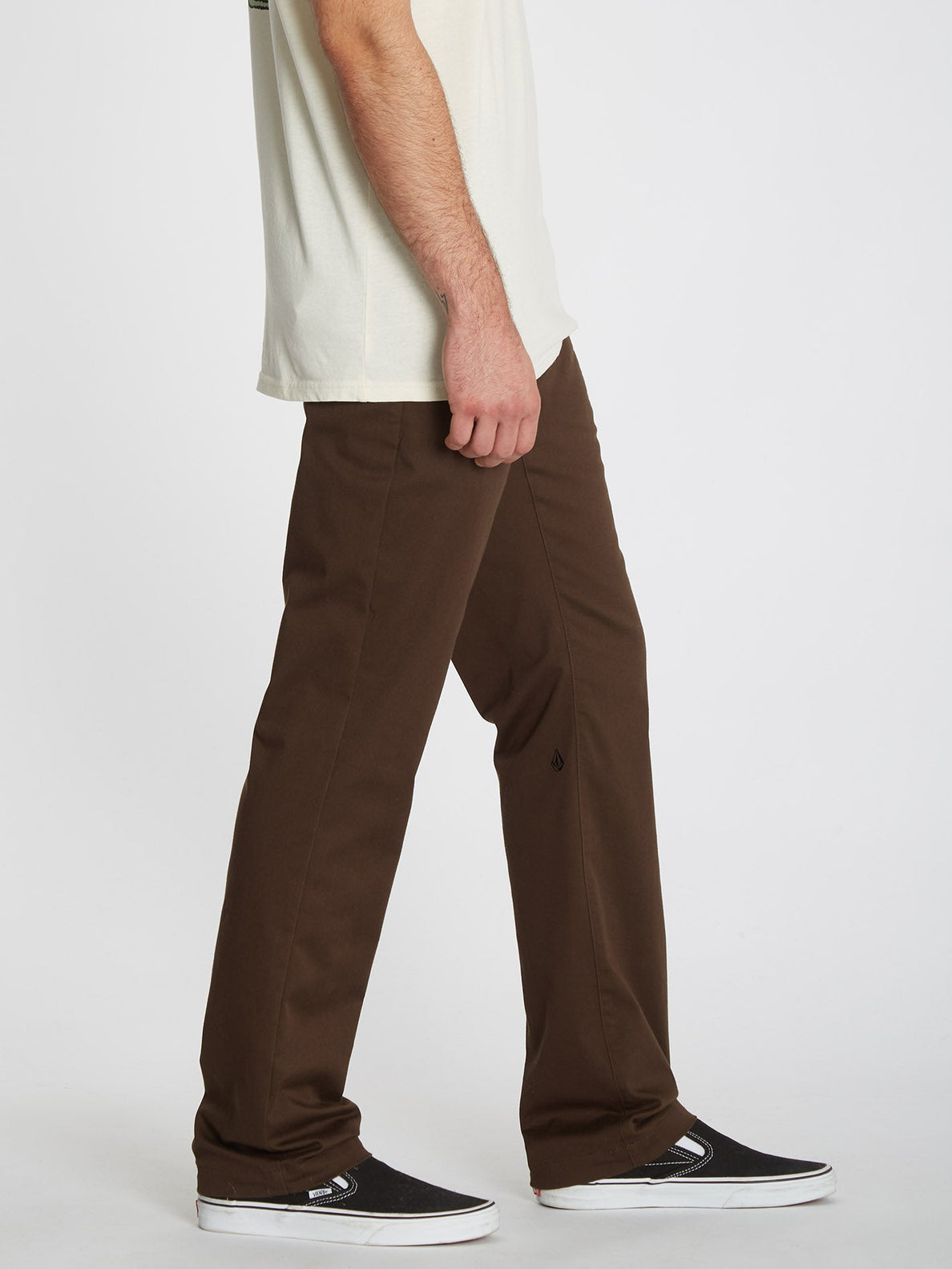 Frickin Modern Stretch Chino Trousers - DARK BROWN (A1132208_DBR) [3]