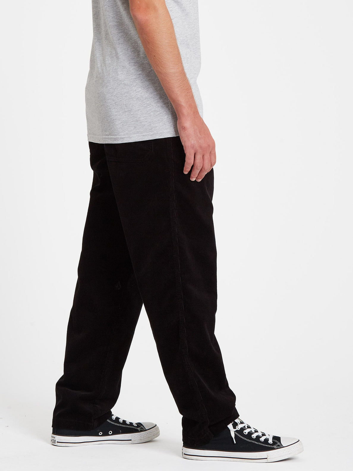 Psychstone Elasticated Waist Trousers - BLACK (A1232105_BLK) [1]