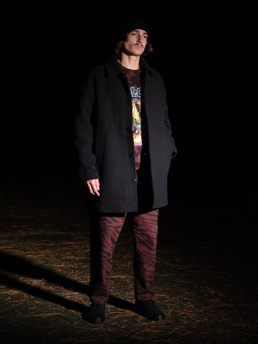 Manteau Peacoat Floyder - BLACK