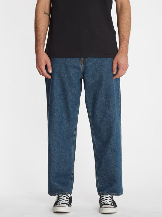 Billow Tapered Jeans - INDIGO RIDGE WASH (A1912301_IRW) [F]