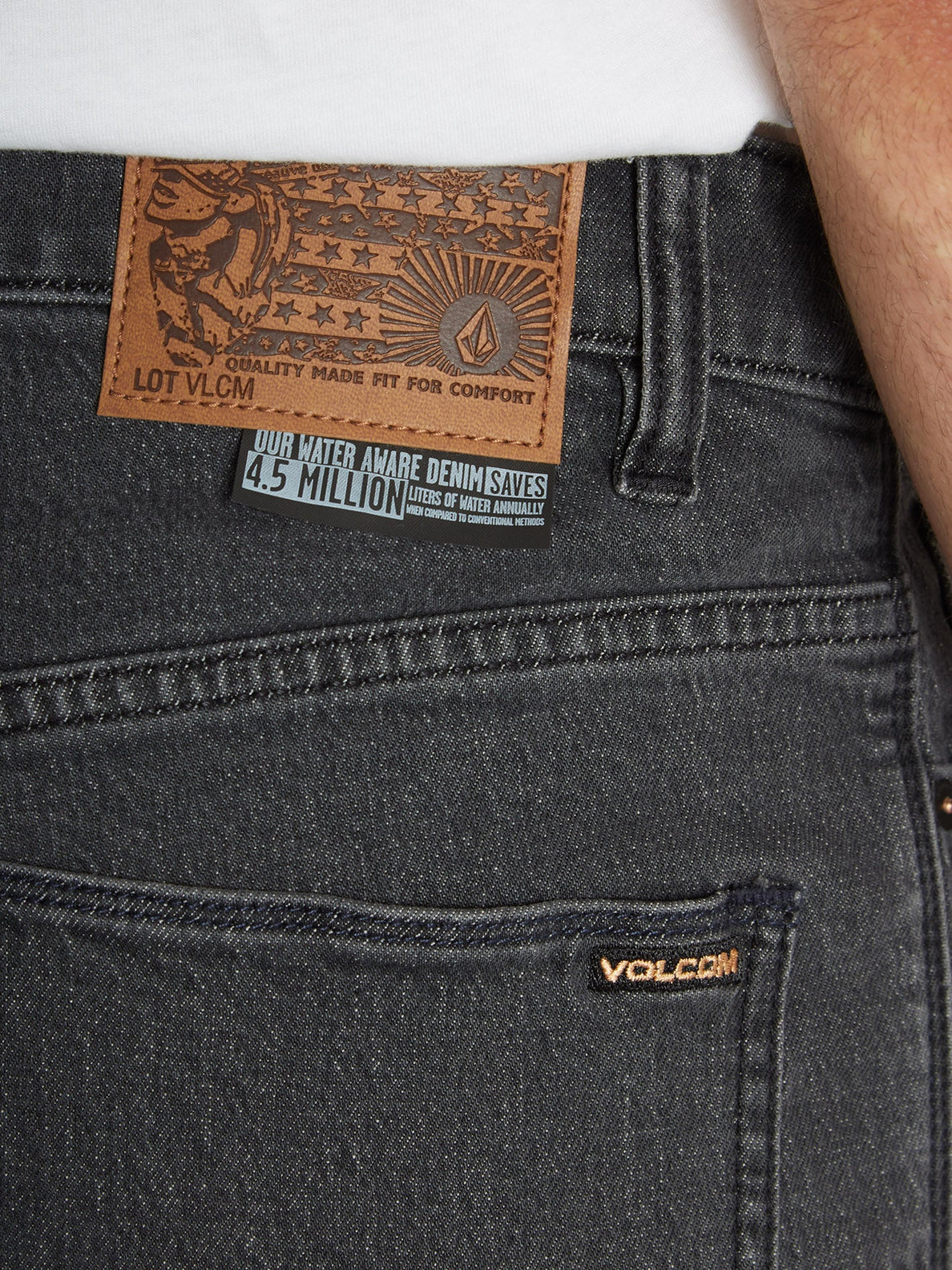 Solver Tapered Jeans - STONEY BLACK (A1932201_STY) [4]